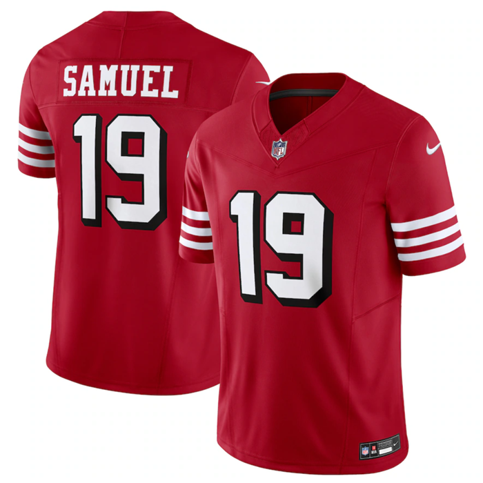 San Francisco 49ers #19 Deebo Samuel New Red 2023 F.U.S.E. Vapor Untouchable Limited Stitched Football Jersey